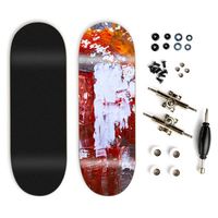 Planche à roulettes Ramps Deck Scooter vélo Fingerboard parc doigt en bois planche à roulettes ensemble complet à vendre