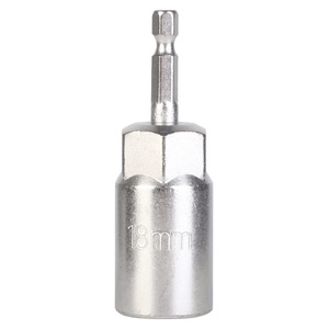Chrome Plated Deep <b>Hex</b> <b>Socket</b> 1/2 In Industrial Automotive Repair Tool - Product Image 4