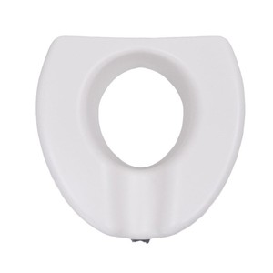 Asiento de Inodoro Elevado Portátil, Instalación Gratuita, Cojín Suave de Poliuretano de 2 Pulgadas, Inodoro <span class=keywords><strong>para</strong></span> <span class=keywords><strong>Discapacitados</strong></span> - Product Image 6