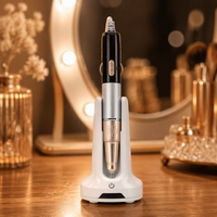 Lime à ongles électrique portable avec écran numérique, poignée ergonomique en métal pour le travail des ongles en acrylique et en gel