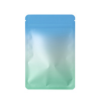 Sachets personnalisés écologiques à trois soudures pour mini-figurines, emballage thermoscellable, sacs à fermeture éclair anti-humidité pour colliers, petits emballages plastiques