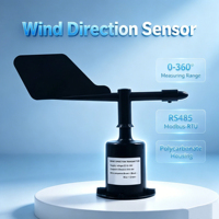 0-360 °   Capteur de direction du vent RS485 Modbus-RTU, transmetteur industriel pour station météo, agriculture
