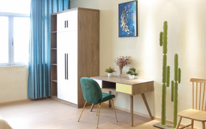 Ensemble de meubles de <span class=keywords><strong>chambre</strong></span> à coucher modernes en MDF pour <span class=keywords><strong>appartement</strong></span>, salon familial avec canapé et bureau - Product Image 3