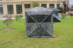 Chasse en plastique aveugle neige Camo boîte cerf stores canard en gros un cadre sol Ghillie tente chaise surélevée un homme - Product Image 4