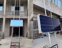Panneaux solaires personnalisés en alliage d'acier Palan électrique Nouveau lève-toit Modules PV Élévateur d'échelle Élévateur de câble métallique Plaque d'élingue pour usage domestique