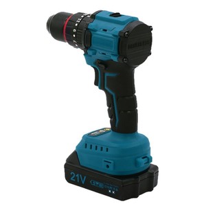 21V Cordless Drill Lithium Battery Electric Drill Keyless Chuck Reversible Household Diy Power Tool - Product Image 5
