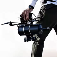 Drones FPV à Fibre Optique Ultra-Langueurs Portée 1/2km/3km/5km/10/15/20km Communication par Fibre Optique Épisseuse de Fibre Optique 5G