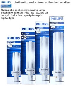 <span class=keywords><strong>PHILIPS</strong></span> Lámparas de Techo Empotrables PLC de 10W, <span class=keywords><strong>13W</strong></span>, 18W, 26W, Ahorro de Energía, 2P/4P, Base G24D-2, 220V, Diseño de Tubo en H, Importadas, Luz Blanca Fría - Product Image 3