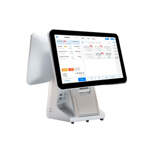 15 inch thiết bị đầu cuối POS cho nhà hàng đặt hàng <span class=keywords><strong>Windows</strong></span>/Android Màn hình cảm ứng POS tất cả trong một với hiển thị kép - Product Image 5