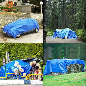 Bâche en PE 200 GSM de qualité supérieure, directement de l'usine, avec œillets métalliques <span class=keywords><strong>pour</strong></span> le transport de marchandises <span class=keywords><strong>sur</strong></span> camion - Product Image 3