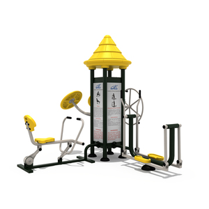 Machine d'exercice moderne en usine Parc international d'équipement de sports de plein air Équipement de <span class=keywords><strong>fitness</strong></span> en plein air Salle de sport - Product Image 4