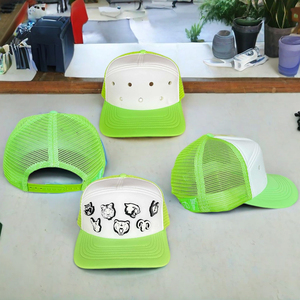 Biểu Tượng Tùy Chỉnh Bọt 7 Bảng Điều Chỉnh Quyến Rũ <span class=keywords><strong>DIY</strong></span> 1Cm Lỗ Lưới <span class=keywords><strong>Trucker</strong></span> Mũ Chất Lượng Cao Hip Hop Bóng Chày Snapback Mũ Cho Người Lớn Trẻ Em - Product Image 5