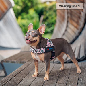 Tali kekang anjing merah muda <span class=keywords><strong>Camo</strong></span> tugas berat dengan pegangan cincin D strip reflektif untuk kontrol jenis Besar Sedang Kecil - Product Image 3