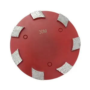 5.5 inch 7 Segment Marble Grinding Disc 3 Pins Metal Bond Diamond