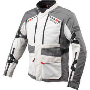 Befast VALKYRIA CE Certificado 3 capas Negro Gris chaqueta de moto XL - Product Image 2
