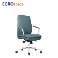 Chaise de bureau ergonomique réglable et pivotante pour directeur et personnel, idéale pour les salles de conférence - Fabrication EGROspace