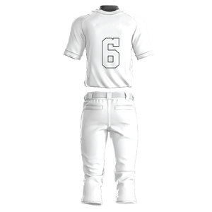 Uniforme de Béisbol Personalizado de Poliéster, Nuevo Estilo, Transpirable y Cómodo, Último Diseño - Product Image 3