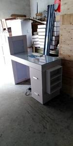 โต๊ะทำเล็บสไตล์ฝรั่งเศสคลาสสิก,โต๊ะทำเล็บสีขาวตักแผนกต้อนรับส่วนหน้าเล็บใช้5ปี<span class=keywords><strong>2022</strong></span> - Product Image 2