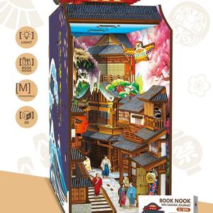 Jouets de construction lumineux en bois 3D, modèle de maison de poupée à assembler soi-même pour bébés et tout-petits - Product Image 6