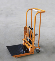 Chariot élévateur domestique / gerbeur hydraulique manuel / petit véhicule de manutention