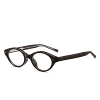 Lunettes de vue QiangYu CX avec monture TR90, design œil-de-chat GM, unisexe, anti-lumière bleue, pour la correction de la myopie