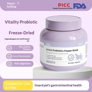 Probióticos Activos Liofilizados para Perros y Gatos, Soporte Digestivo y Cuidado Intestinal, Suplemento para Mascotas, Probiótico para un Intestino Saludable, 50g - Product Image 6