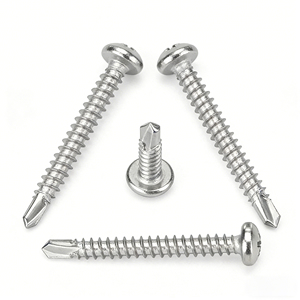 Vis autoforeuses à tête fraisée Phillips en acier inoxydable 304/410, Yaente Factory M3.5 M4.2 M5.5, pour tôles de fer et plaques d'acier - Product Image 5