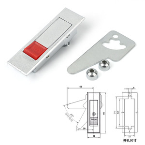 Kete ms603 Tủ chuyển đổi phẳng khóa đẩy Bead nút Bounce khóa <span class=keywords><strong>push</strong></span>-nút điện tủ khóa - Product Image 5