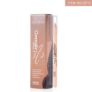 Crayon contouring, illuminateur et anticernes <span class=keywords><strong>GIGI</strong></span> ROSE GP15 OEM/ODM, marque privée, naturel, imperméable, en bois, couvrance totale, blanchissant - Product Image 6