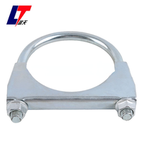 Collier de serrage pour système d'échappement de camion, collier de serrage pour tuyau d'échappement et silencieux