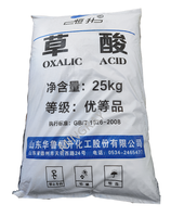 Produit chimique quotidien d'usine d'acide oxalique pur de 99.6% pour le vernis de marbre de cuir de textile de teinture