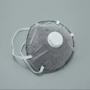 Masker CE FFP2 KN95 sekali pakai, Respirator anti debu keamanan industri dengan katup pernapasan bersertifikat EN149 - Product Image 1