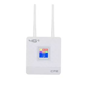 5G 2,4G 4G LTE Wifi Router CPE Router para 20 usuarios con ranura para tarjeta SIM inalámbrica router con cable