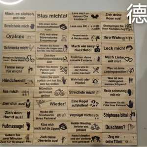 Juego de Bloques de Torre Apilables con Temática de Amor para el Día de San Valentín, Desafío de Torre de Equilibrio para Adultos, Juguetes Sexuales para Adultos, 48 Piezas - Product Image 5