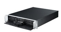 Chassis Rak HPC-7242 2U untuk Prosesor AMD 9004/9005, Motherboard ATX, 4 Tray HDD SAS/SATA Hot-Swap, RPS untuk Server