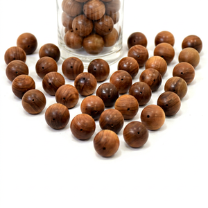 Riddhi Siddhi Children's Religious Handmade Pure Sandalwood <b>Beads</b> <b>Bracelet</b> for Anniversary - Product Image 1