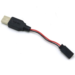 Câble de charge de batterie au lithium 3.7V RC USB vers prise JST SM Futaba pour drone <span class=keywords><strong>3Rc</strong></span> Quadcopter - Product Image 5