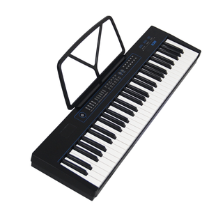Vente directe d'usine 300 timbres 300 rythmes 50 chansons de démonstration Écran LED Mini clavier de style piano 61 touches Prise en charge du logo OEM - Product Image 4