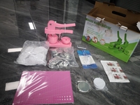 Offre Spéciale bricolage 58mm en plastique bouton rond fabricant Machine manuel broche Badge presse Machine Kit