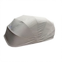 Abri de voiture pliable en acier moderne et durable - Garage portable résistant aux intempéries, protection contre le soleil et la pluie, installation facile pour l'extérieur