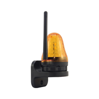 Luz de Alarma LED para Exteriores, Universal, 12V 24V 220V, Luz Estroboscópica Intermitente, Lámpara de Advertencia de Emergencia para Montaje en Pared, para Abridor de Puerta
