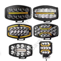 Camión faro Luces Led Para Camion Spotlight camión 10 pulgadas Led Spot faro Led blanco ámbar Drl apto para Scania Volvo DAF MAN