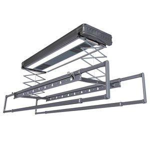 Séchoir à linge électrique intelligent à LED avec télécommande et séchage à air chaud, réglable - Product Image 5