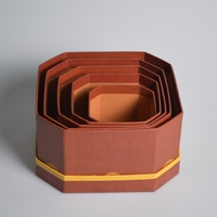 Sechs-in-Eins Anpassbare Edle Karton-Geschenkbox mit Individuellem Logo/Grafikdesign Elegantes Einzigartiges Kundenspezifisches Design