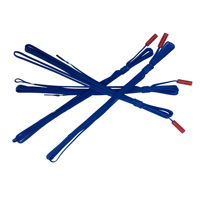 Allumeur électrique à fil bleu de haute qualité TOP FTB-T 4m avec capuchon rouge, certifié CE, télécommande, pour mariages