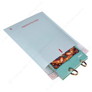 Correo de burbujas blancas para embalaje de mensajería acolchado de joyería con cinta adhesiva para sobres acolchados de comercio electrónico para bolsas de envío - Product Image 3