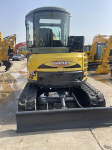 Excavatrice d'occasion de haute qualité Yanmar ViO55 Mini pelle sur chenilles hydraulique ViO15 ViO35 Matériel de construction en vente bon marché - Product Image 4