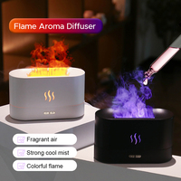 Humidificateur de flamme 180ml brume fraîche diffuseur de feu huile essentielle diffuseur de flamme pour la maison