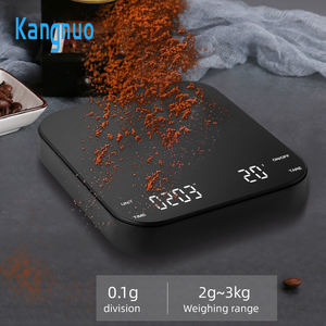 Hochwertige <span class=keywords><strong>USB</strong></span> wiederauf ladbare Zeit mehr Bohnen Espresso mühle elektronische Küchen waage digitale Kaffee waage mit Timer - Product Image 3