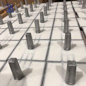 Phản quang đường đinh tán mạnh mẽ nhôm đường Stud vỉa hè đánh dấu cho đường lái xe an toàn - Product Image 3